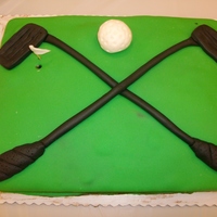 Golfing Grooms Cake I did this for my niece's wedding, her new husband loves golf