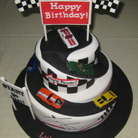 Race Car Cake race car cake for a little boy turning two!