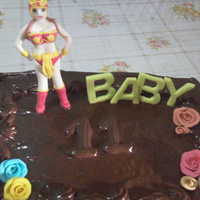 Darna Cake DARNA is the Filipino's favorite cartoon hero. Vanilla cake with chocolate frosting.