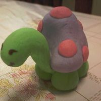 Turtle Gum Paste I use this as one of my cake topper in a 1st birthday cake..Thank you so much Louise for being so generous in sharing great ideas.