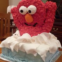 Elmo Cake 