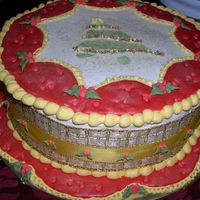 Christmas Tree This was my cake for Christmas this year. Inside, it was four layers of chocolate genoise cake with amazingly rich cherry buttercream. It...