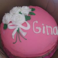 Pink Rose Cake Made this for my neice for her birthday.