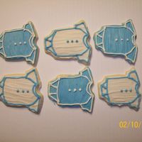 Baby Onesies Cut Out Cookies 