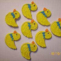 Chick/rubber Ducky Cut-Out Cookies 