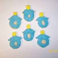 Pacifier Cut-Out Cookies 
