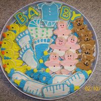 Baby Shower Cut-Out Cookies I love cut-out cookies; these were my first for a baby shower. Thank you to everyone who posted pictures of their cookies; I took a lot of...