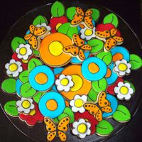 Mary Engelbreit Inspired Cookies Sugar cookies with antonia74's RI. Love Mary Engelbreit's work and wanted to see if I could interpret it in cookie form.