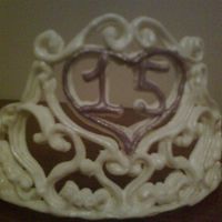 My 1St Royal Icing Tiara 