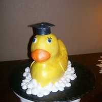 Graduation Duck This was for a high school graduation for a group that loved rubber duckies!