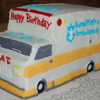 Ambulance All buttercream