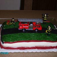 Fireman Birthday I made this for my son's 4th birthday