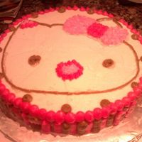 Hello Kitty This cake was for my niece's 8th bday. It was a small cake, nothing big. I just wanted to have a little something for her. She loved...