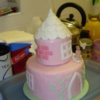 Pink Castle Cake This was my first ever decorated cake, it wasn't perfect but I was pleased with the over all effect.