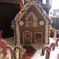 Gingerbread House my first attempt at a gingerbread house followed tutorial off allrecipes
