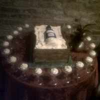 Mascoto! Mascoto! The bottle was made of gumpaste and coated with confectioner's glaze so it could appear glossy like the original bottle, The...