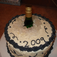 New Year's Cake Inspired on several seen here on CC