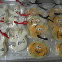 Halloween Cookies Pumpkins And Ghosts 