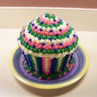 Giant Cupcake Cake 