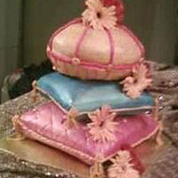 My Pillow Birthday Cake The top pillow is Red Velvet Cake with Mascarpone Cream Cheese Icing and filling. I had a small swirl pattern press that I used to make...