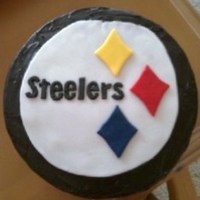 Steelers Super Bowl Cake 