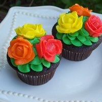Rose Cupcakes 