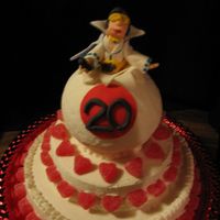 Bingo Elvis I did this cake for a co-worker who has worked in the Bingo Hall that I work in for 20 years she loves Elvis so he had to be part of the...