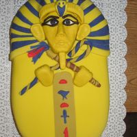 King Tut I did this Birthday cake for a friend this one was a lot of fun to do