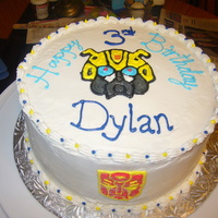 Bumblebee The Transformers Bumblebee was not an easy image to do! Did my best, but I think I had better luck with the Transformers logo on the sides...