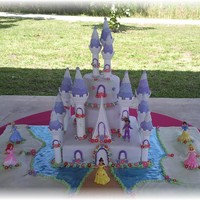 Disney Princess Castle I made this cake for my daughter, a lot of work but she love it. TFL!!