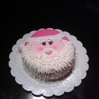 Santa Claus Fondant and buttercream.