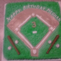 Softball Birthday Cake She is the Star pitcher for the girls softball team.