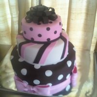 Sweet 16 Sweet 16 cake yellow cake with canoli filling,buttercream and fondant.