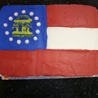 State Of Georgia Flag 