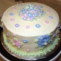 Garden Party This is my final cake from wilton's course 1 class. I cant wait to do course 2!