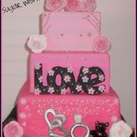 123414024054799.jpg This cake was so much fun to make, and I'm still in shock that I won.My Romance Entry is a 6-8-10 cakes covered in fondant with...