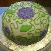 This Years B-Day Cake First time using the viva method. Loved it. Thought I try some a few different techniques and colors just for fun. All Buttercream.