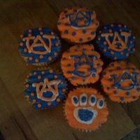Auburn Auburn Football Cupcakes