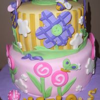 One Special Girl Theme The person who ordered this cake wanted her theme to match her "One Special Girl" Party supplies. All decorations are made of...