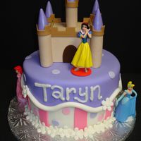 Taryn's Princess Cake Cute little Taryn was turning 5, and was telling everyone that her friend Rachel was making her a princess cake. I didn't get to see...