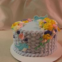 Wilton Course 2 Final Cake 