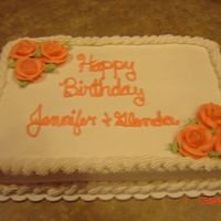 Jenglencake.jpg chocolate cake, white buttercream icing