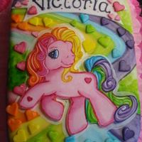 My Little Pony Cake Hand painted!