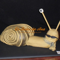 Snail 3D Cake 