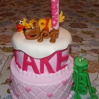 Word World Buttercreme and fondant. Idea from shalderman .