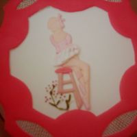 Ballerina this is a runout ballerina design