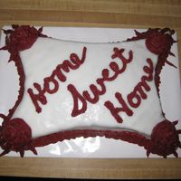 First Time Pillow Cake This was the first pillow cake that I have made. I was not excited with the finish product but I am looking at it as a learning experience...