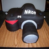 Nikon Camera Cake Camera is cake covered in MMF.
