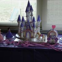 Madison's Castle This was my first castle cake the hardest part was the stage coach. It was made of cake..I loved doing this for my grand daughter and she...