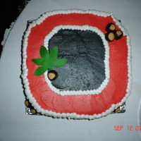 Ohio State Cake 